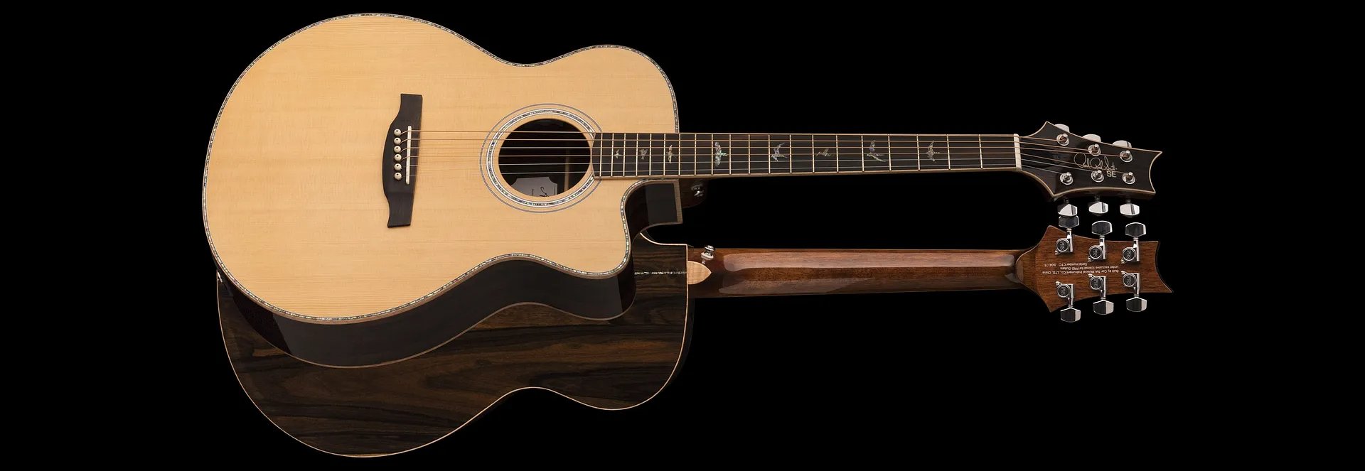 PRS SE Angelus A60E Acoustic in Natural - Andertons Music Co.
